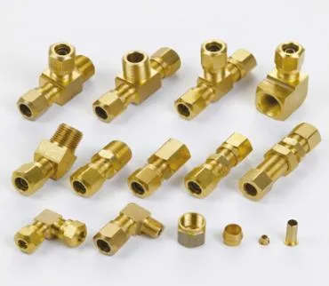 SAE Standard Air Brake Nylon Pipe Quick Coupling Pneumatic Brass Tubing Union Tube DOT Fittings