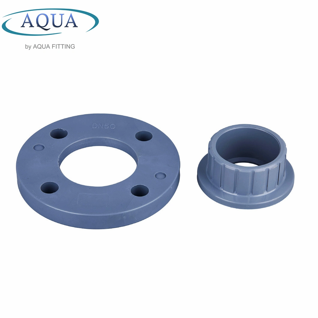 DIN JIS Standard CPVC Plastic Van Stone Flange for Industry