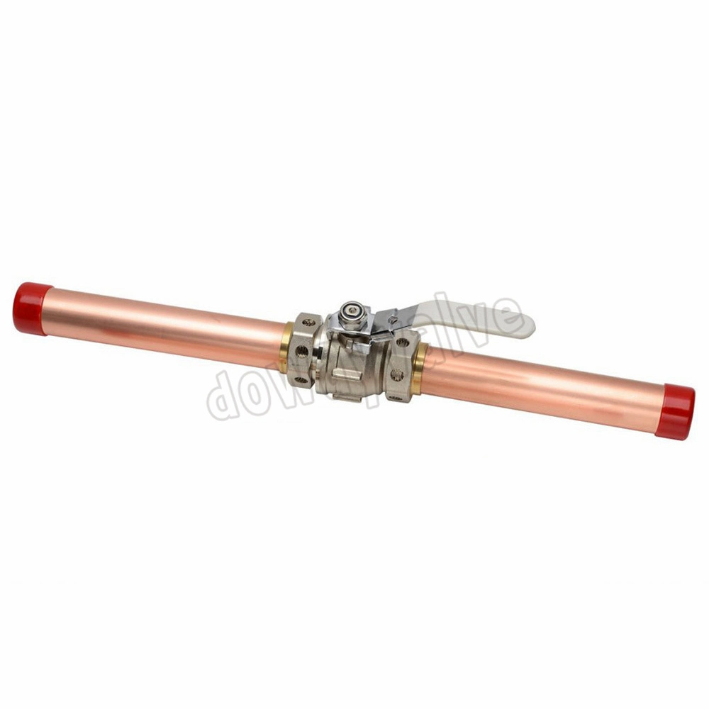 Cw617n Brass Full Bore Medical Lockable Line Valve