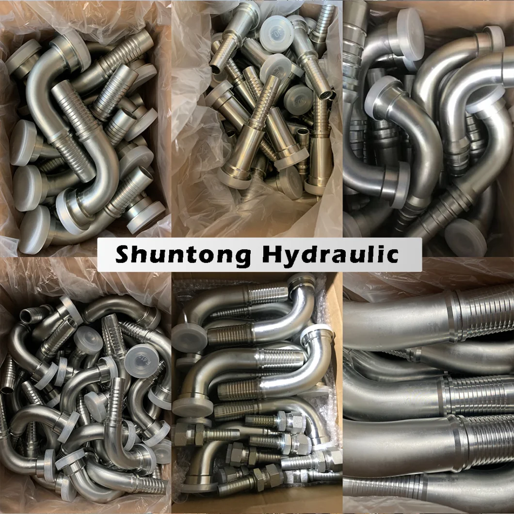 Hose Parts Interlock 45° SAE Flange 9000 Psi Hose Flanges Hose Fittings