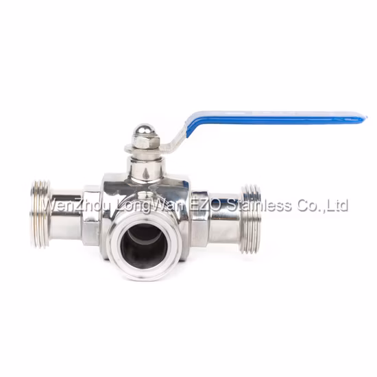 3피스 스테인리스 스틸 위생 고압 볼 밸브(JN-BLV2009)